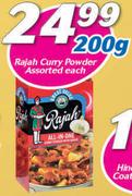 Rajah Curry Powder Assorted-200g Each