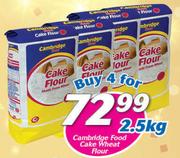 Cambridge Food Cake Wheat Flour-4x2.5Kg