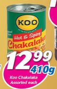 Koo Chakalaka Assorted-410g