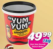 Yum Yum Smooth Peanut Butter-1Kg