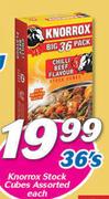 Knorrox Cubes Assorted-36's Each