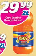 Oros Original Orange Squash-2Ltr