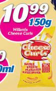 Willards Cheese Curls-150g