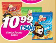 Simba Potato Chips-150g Each
