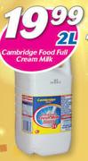 Cambridge Food Full Cream Milk-2Ltr