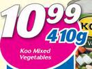 Koo Mixed Vegetables-410g