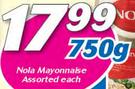 Nola Mayonnaise Assorted-750g