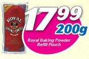 Royal Baking Powder Refill Pouch-200g