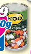 Koo Mixed Vegetables-410g