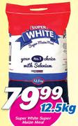 Super White Super Maize Meal-12.5Kg