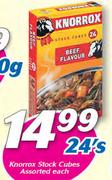 Knorrox Stock Cubes Assorted-24's