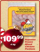 Supreme Frozen Mixed Chicken Portions-4kg