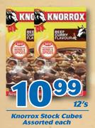 Knorrox Stock Cubes-12's Each