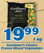 Gardener's Choice Frozen Mixed Vegetables-1kg