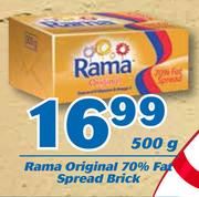 Rama Original 70% Fat Spread Brick-500g