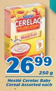 Nestle Cerelac Baby Cereal-250g Each