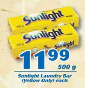 Sunlight Laundry Bar (Yellow Only)-500g Each