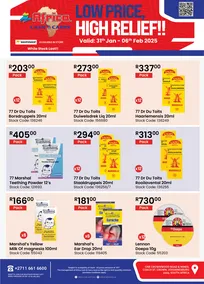 Africa Cash & Carry : Low Price, High Relief (31 January - 06 February 2025)