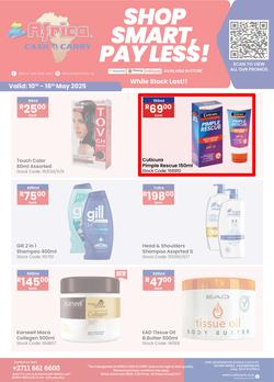Africa Cash & Carry : Shop Smart, Pay Less (10 May - 16 May 2025 While Stocks Last), page 1