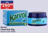Karvol Chest Rub-50g Each