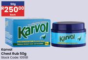 Karvol Chest Rub-50g Each