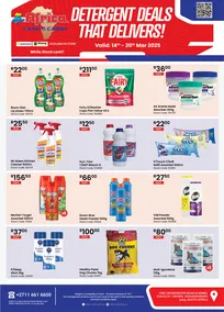 Africa Cash & Carry : Detergent Deals That Delivers (14 March - 20 March 2025)