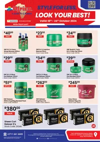 Africa Cash & Carry : Styles For Less (18 October - 24 October 2024)