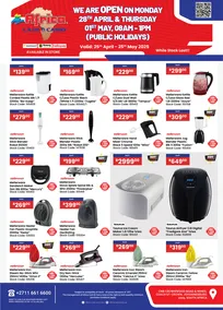 Africa Cash & Carry : Friday Promo (25 April - 25 May 2025)
