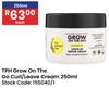 TPH Grow On The Go Curl/Leave Cream-250ml