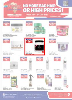 Africa Cash & Carry : No More Bad Hair (09 May - 15 May 2025 While Stocks Last), page 1