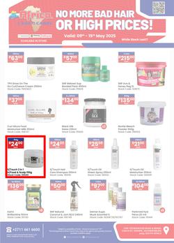 Africa Cash & Carry : No More Bad Hair (09 May - 15 May 2025 While Stocks Last), page 1