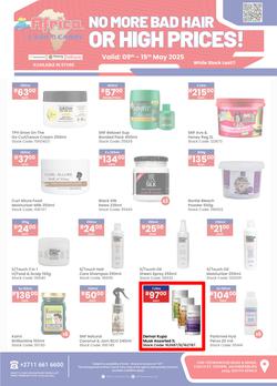 Africa Cash & Carry : No More Bad Hair (09 May - 15 May 2025 While Stocks Last), page 1