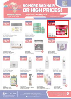 Africa Cash & Carry : No More Bad Hair (09 May - 15 May 2025 While Stocks Last), page 1