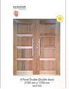 Door 4 Panel Double(Double Door) 2100mm x 1700mm