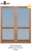 Solid Doors PD6 (HardWood) 2032mm x 1612mm
