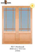 Solid Doors PD11(Hardwood) 2032mm x 1612mm