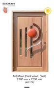 Door Full Moon (Hard Wood; Pivot) 2100mm x 1200mm