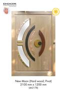 Door New Moon (Hard Wood; Pivot) 2100mm x 1200mm