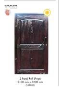 Door 2 Panel Ruff (Pivot) 2100mm x 1200mm