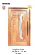 Door Long Brown (Pivot) 2100mm x 1200mm