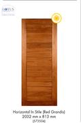 Lotus Horizontal In Stile Red Grandis 2032mm x 813mm