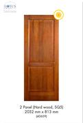 Lotus 2 Panel Hardwood SQ5 2032mm x 813mm