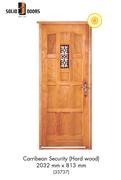 Solid Doors Carribean Security Hardwood 2032mm x 813mm