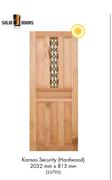 Solid Doors Kansas Security Hardwood 2032mm x 813mm