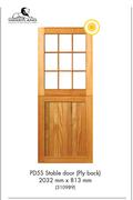 Swartland PD5S Stable Door Ply Back 2032mm x 813mm