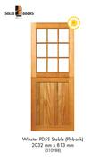 Solid Doors Winster PD5S Stable Plyback 2032mm x 813mm