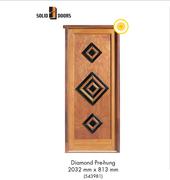 Solid Doors Diamond Pre Hung 2032mm x 813mm