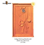 Solid Doors Indigo Pre Hung Hardwood 2032mm x 1200mm