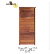Solid Doors Horizontal Pre Hung SD60 2032mm x 813mm