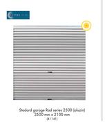 Stadard Garage Rad Series 2500 Aluzin 2500mm x 2100mm